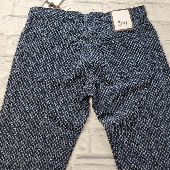 NWT 3x1 W2 Dekalb Textured Boyfriend Jeans size 27 - Picture 5 of 15